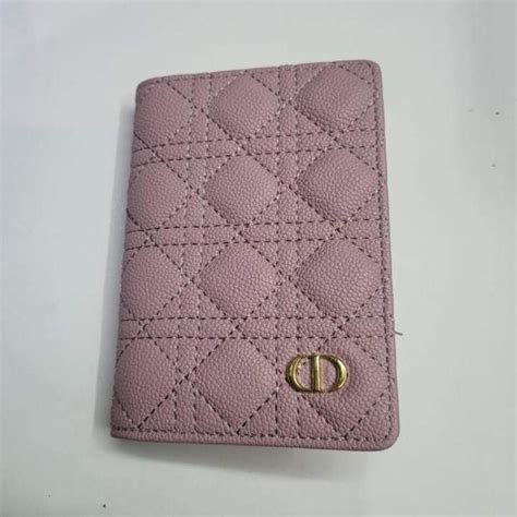 dior passport holder gift set|lady Dior card holder.